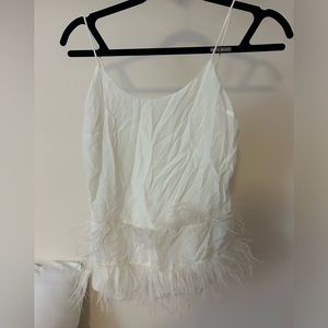 sugar + lips feather tank size: small
